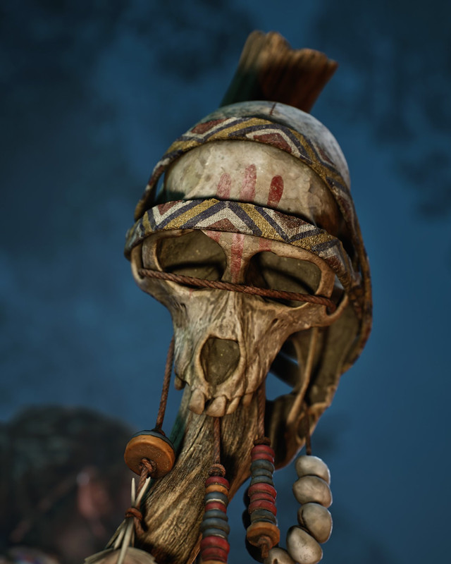 TRIBAL MAN 3D render 1 by Likith G