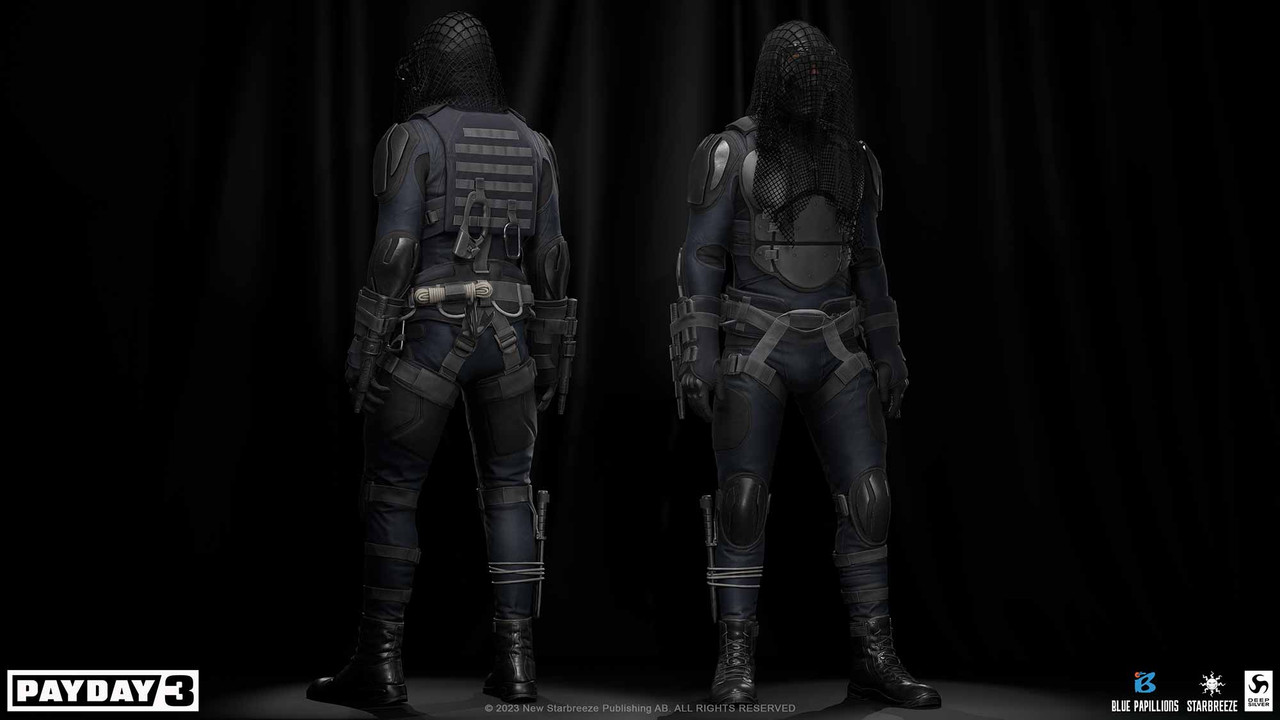PAYDAY 3 WORKS 3D render 3 by Likith G