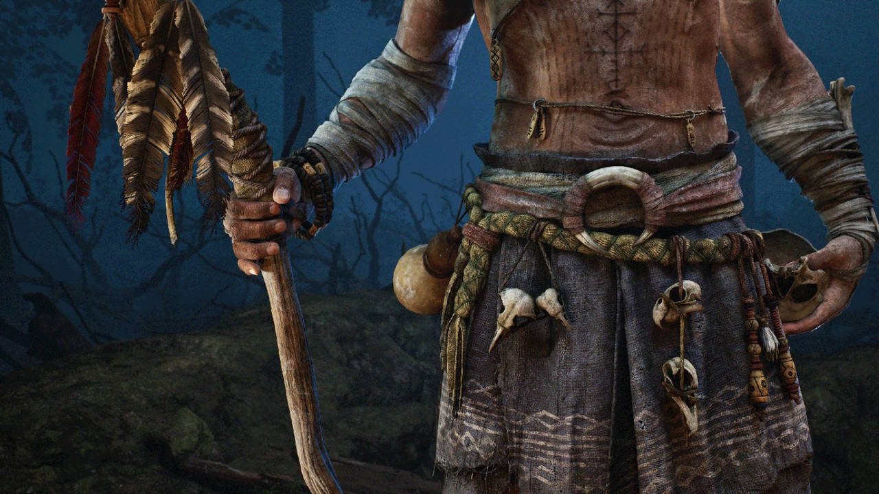 TRIBAL MAN 3D render 3 by Likith G