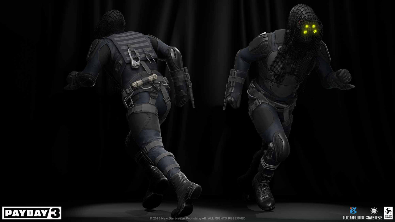 PAYDAY 3 WORKS 3D render 4 by Likith G