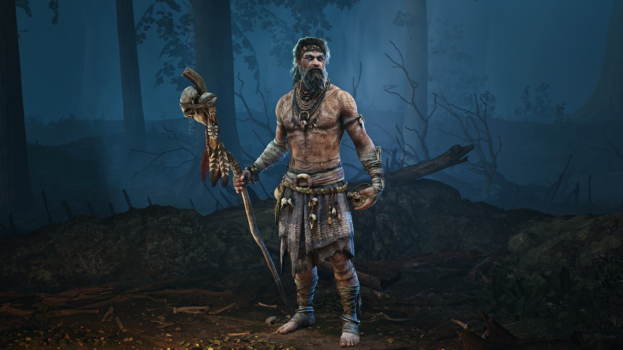 TRIBAL MAN 3D render 4 by Likith G