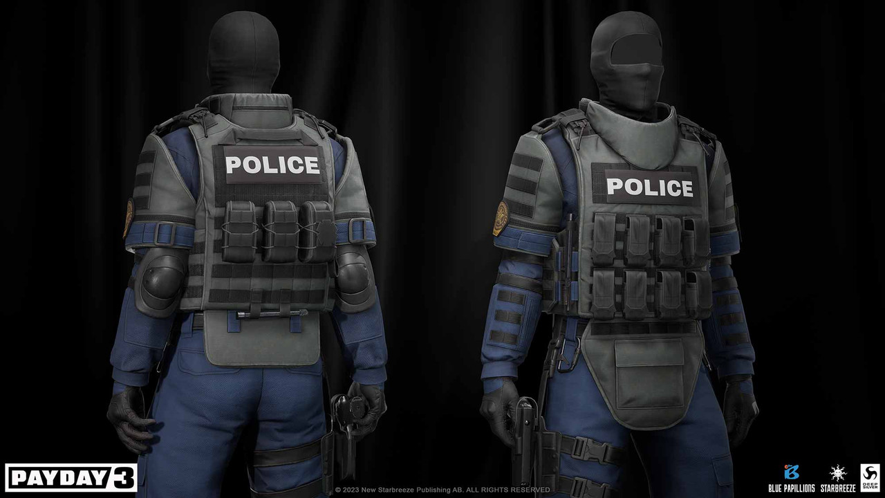 PAYDAY 3 WORKS 3D render 5 by Likith G