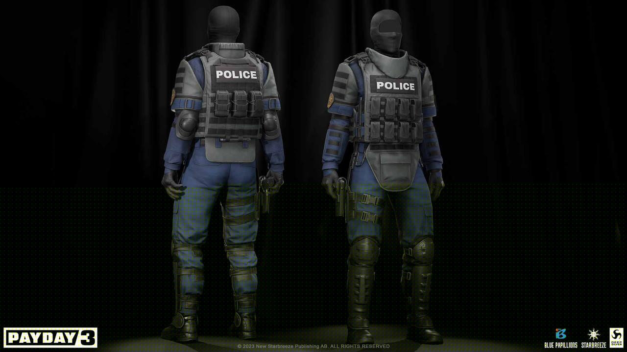 PAYDAY 3 WORKS 3D render 6 by Likith G
