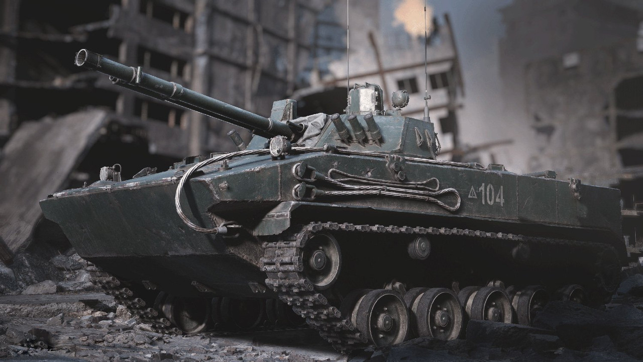 BMD-4M 3D render 1 by Likith G